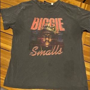 biggie smalls t shirt topshop